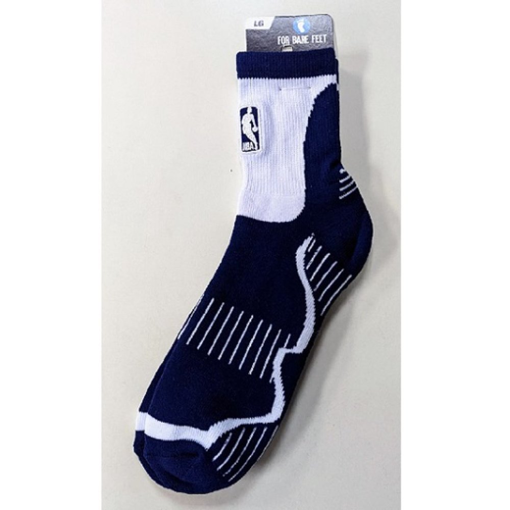 🆕 🏀NBA LOGOMAN SHORT CREW SOCKS - SURGE - NAVY - MEN